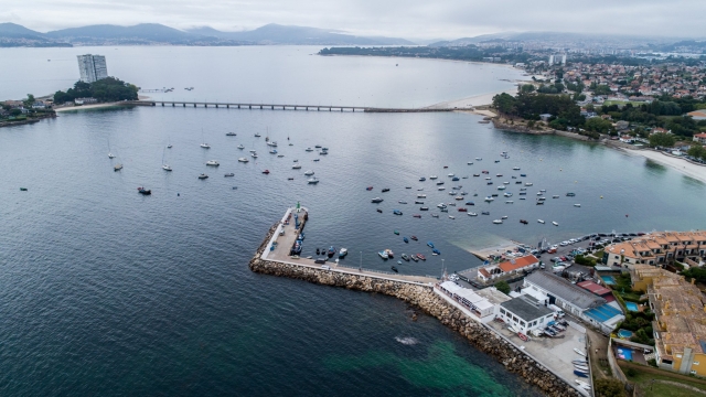 Vista panorámica del Muelle de Canido