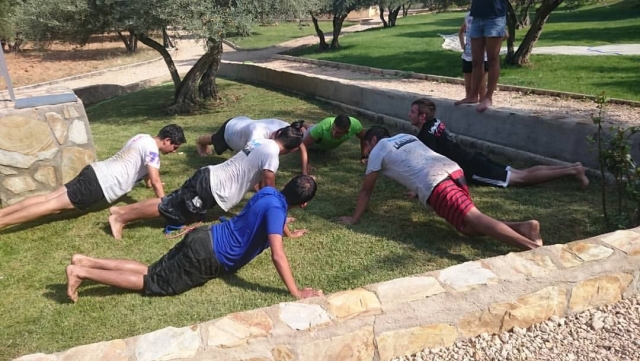 Divertidas pruebas físicas