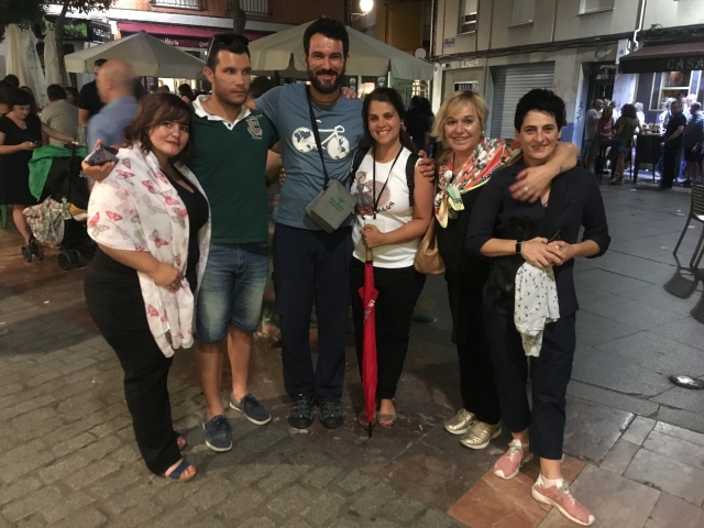 Visitando la ciudad de noche