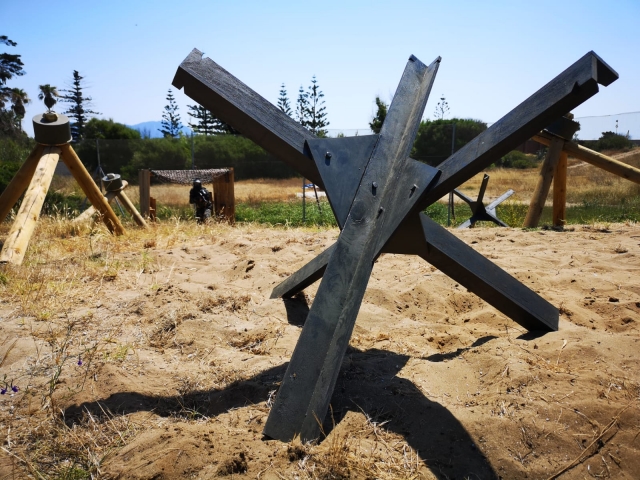  Oggetti di scena sul campo di paintball 
