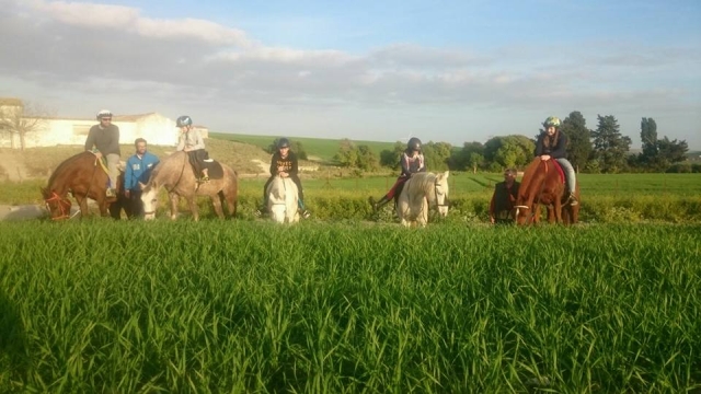 2-hour horseback riding tour through Sanlúcar 