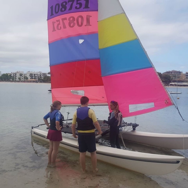 Clase de vela para todas las edades Alcúdia