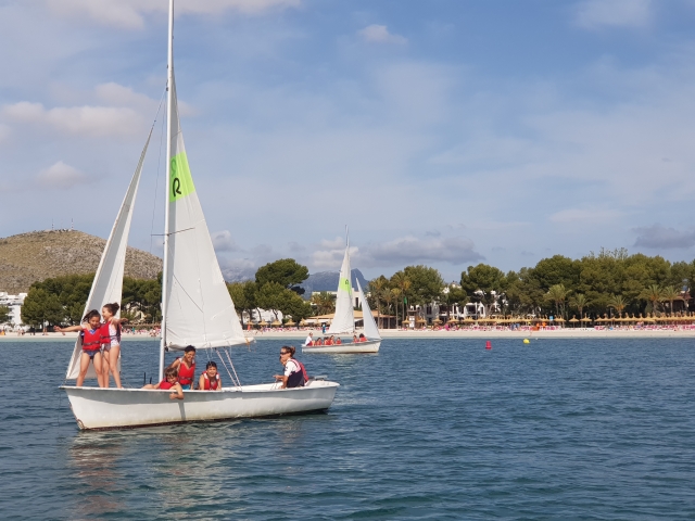 Navegando en Alcudia