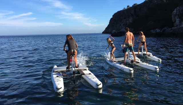 Ruta guiada en waterbike