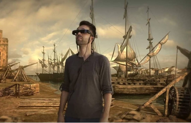  Imerso no passado com realidade virtual