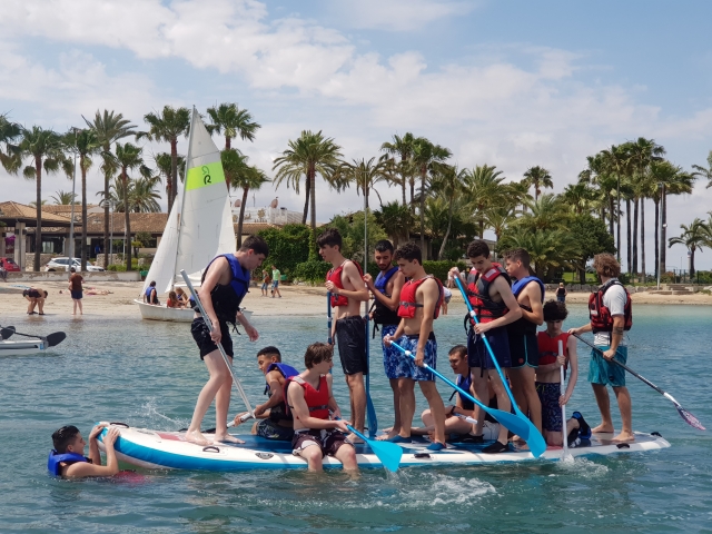 Probando suerte sobre la tabla de big SUP