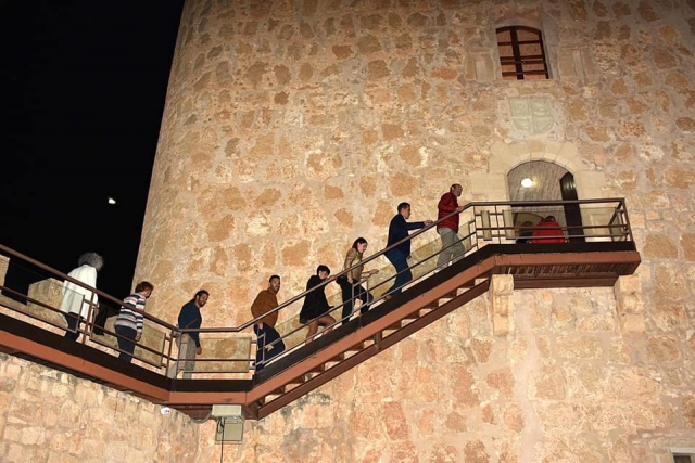 Visita nocturna a las bodegas