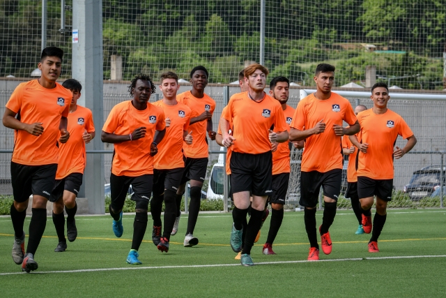 Metodología propia en el campus de fútbol