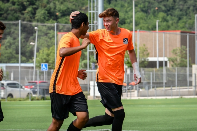 Compañerismo en el fútbol