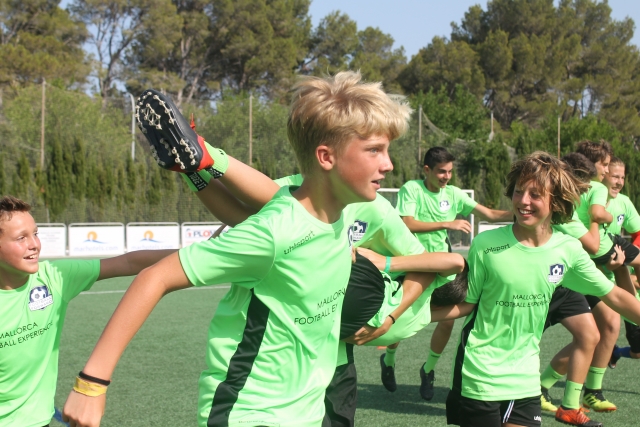 Diversión en los entrenamientos