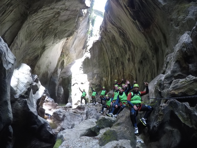 Amigos en el Cañón de las buitreras