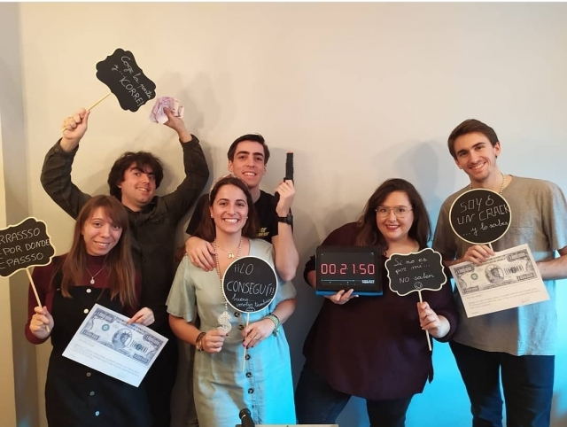 Escape room a domicilio con amigos