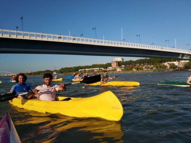  Itinerario in canoa per Siviglia 