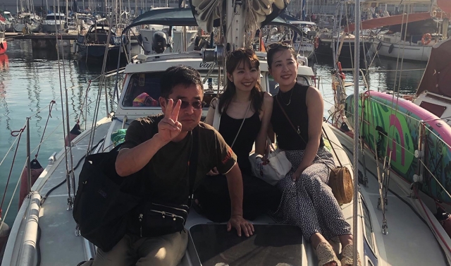  in the port of Barcelona 