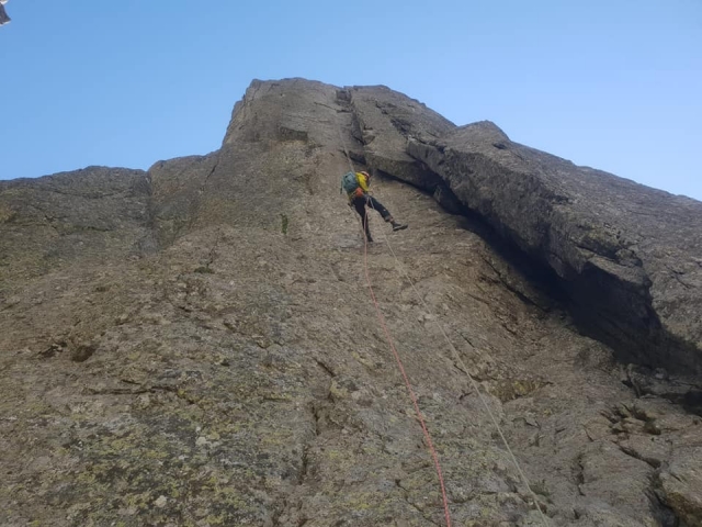 Escalando en el centro de la Península
