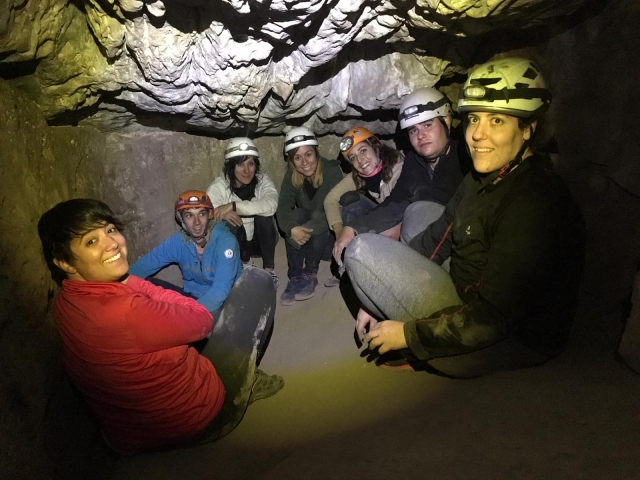 Grupo de espeleólogos