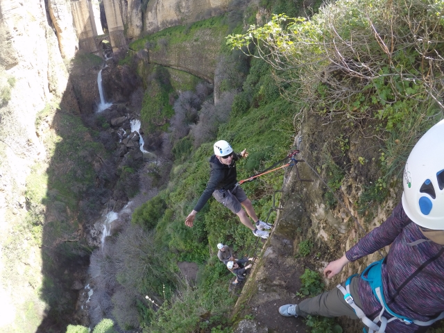 Ferramarra en Ronda con amigos