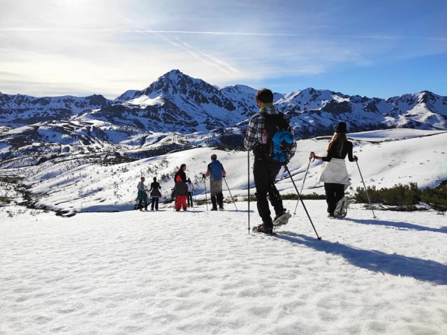  Snowshoe expedition in Fuentes de Invierno 