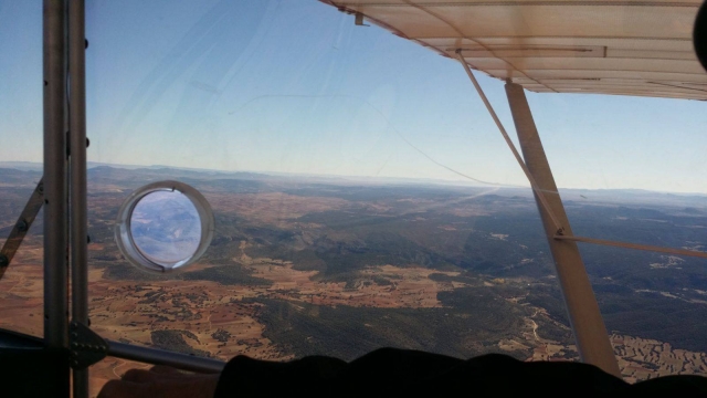  Flug im Kleinflugzeug über der Costa Brava