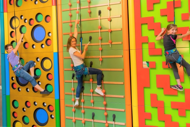 Escalando en familia