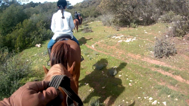  À cheval en route 