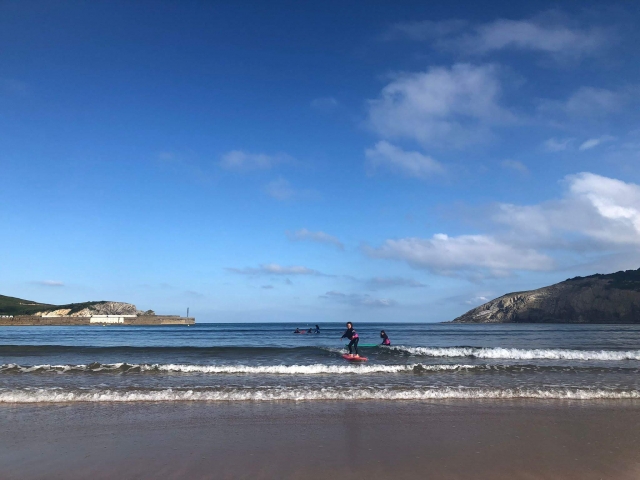 Vistas de la playa