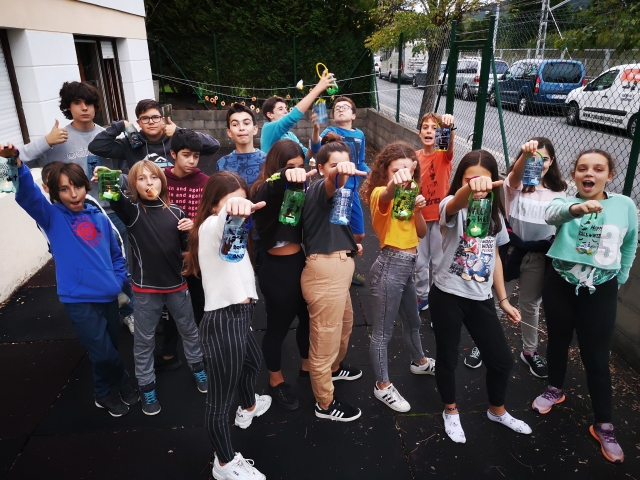 Nuestros alumnos del campamento urbano