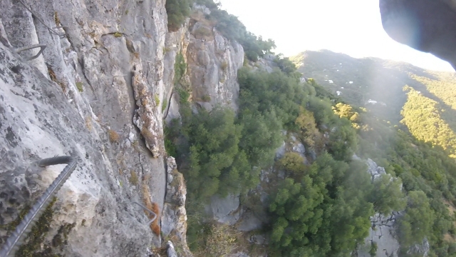  Crossing the best Andalusian ferratas 