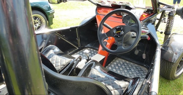  Interior of the buggy 