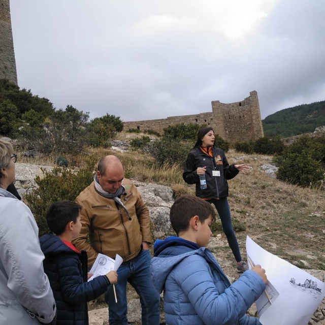 Visita en familia a Loarre