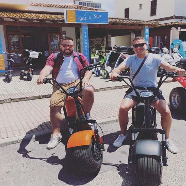 En las scooter eléctricas