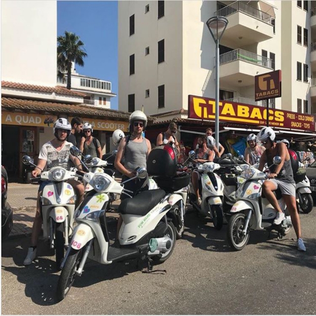 Alquiler de scooter en Alcudia