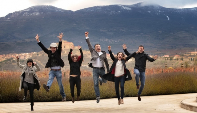 Experiencia enoturística con amigos