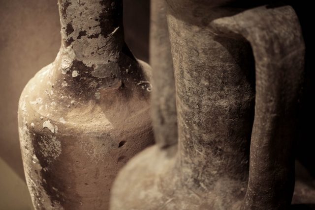 Botijos antiguos del museo