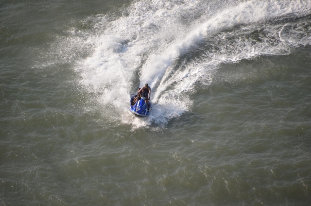  Accelerating on the jet ski 