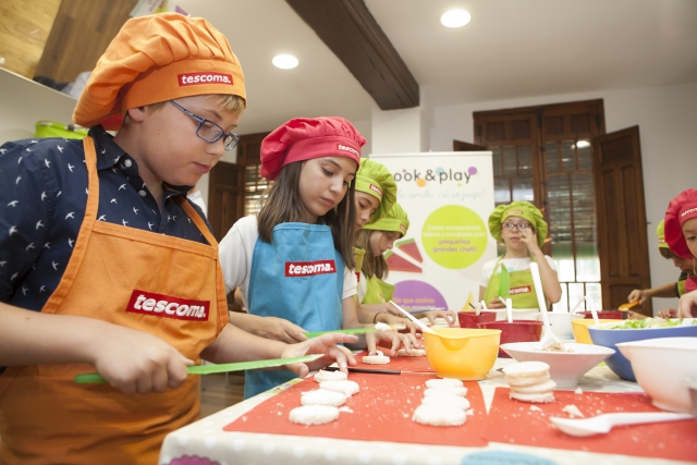 Na aula de culinária 