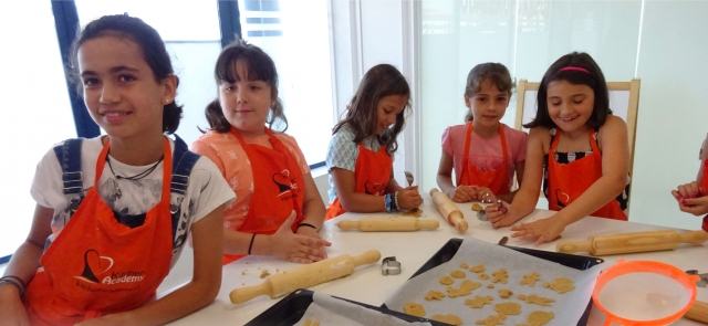 Etudiants de l'atelier pâtisserie 