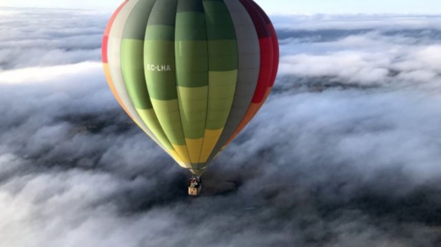 Paseo en globo en Lugo