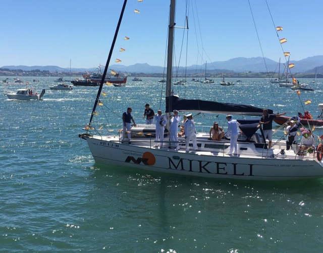 Día de navegación en la Costa de Santander