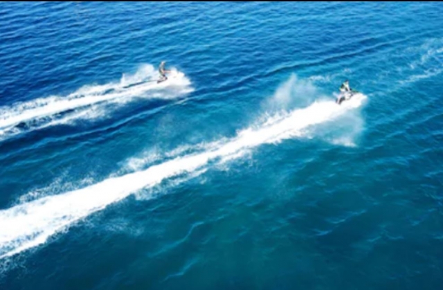 Ruta en jet ski por Barcelona