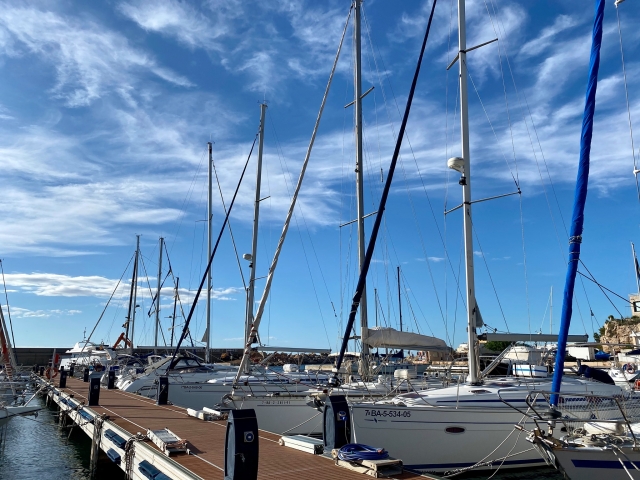  Marina de Calafat - 999 – Segelboot an der Costa Dorada