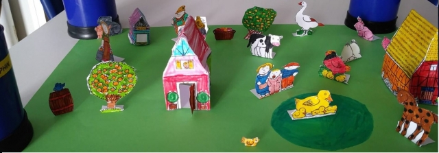  孩子们制作的农场 