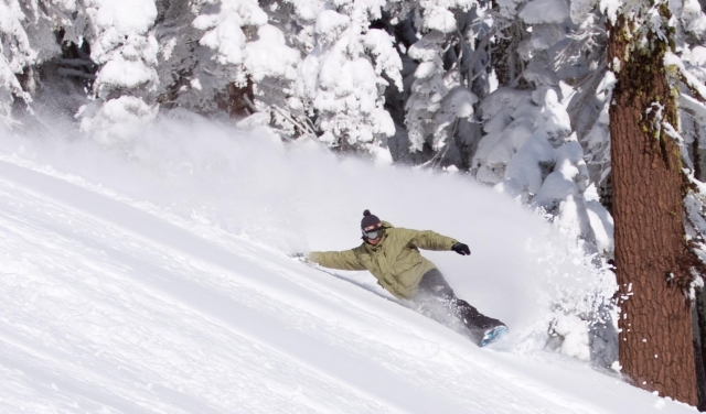 Desliz por pista de Baqueira Beret