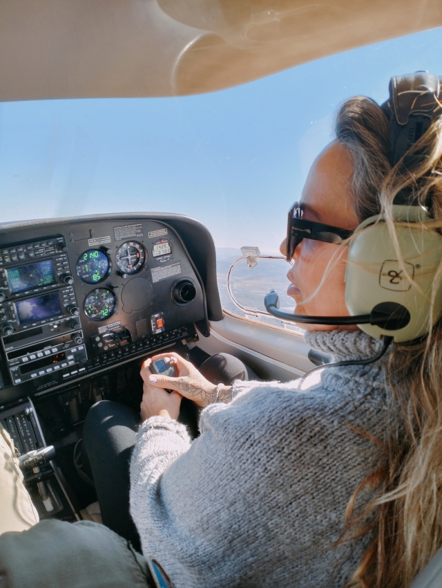 Avis de Maite concernant Vol d'initiation en avion léger à Montserrat 30min
