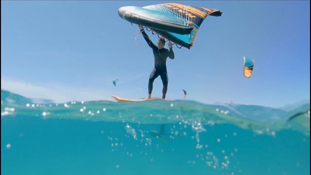 Wingsurf en Castelldefels 
