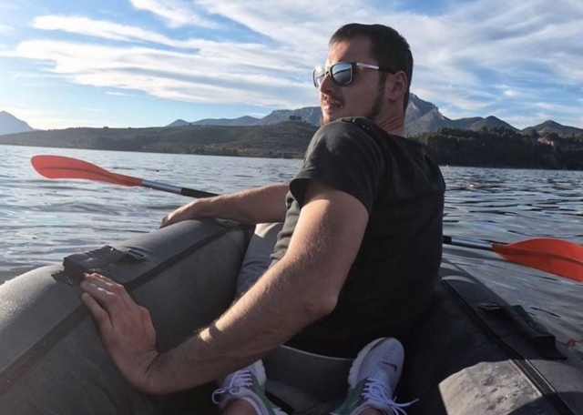 Navegando en kayak