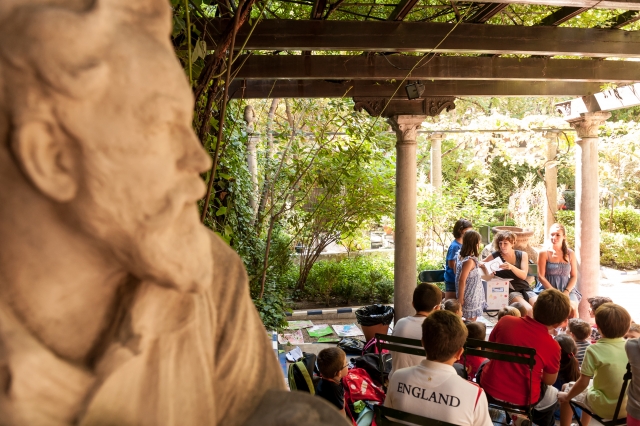  Workshops im Freien bei das Sorolla Museum 