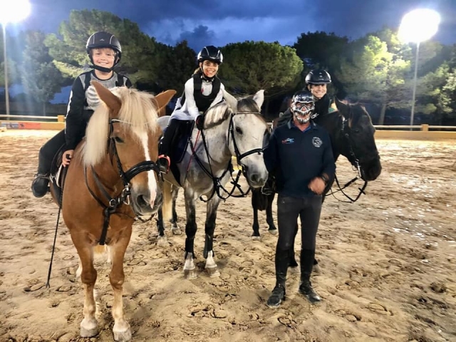  与马匹的化装舞会 