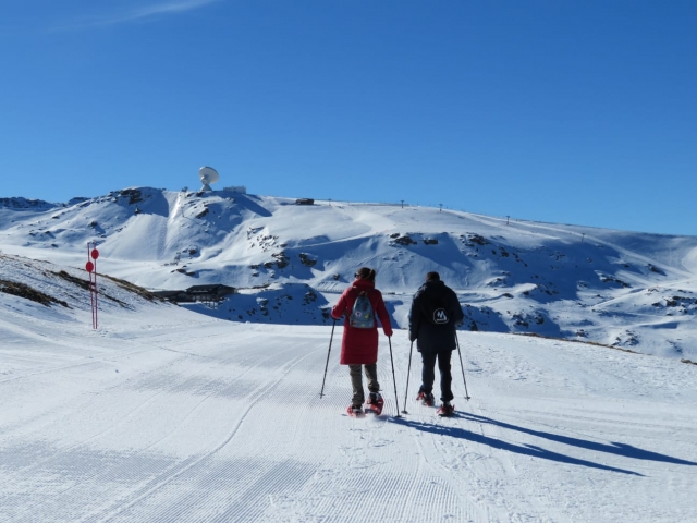  Route mit Schneeschlägern 