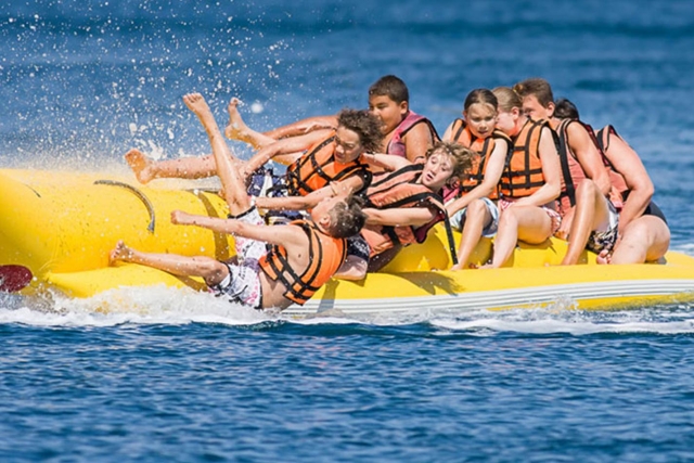  Attività sulla banana boat 